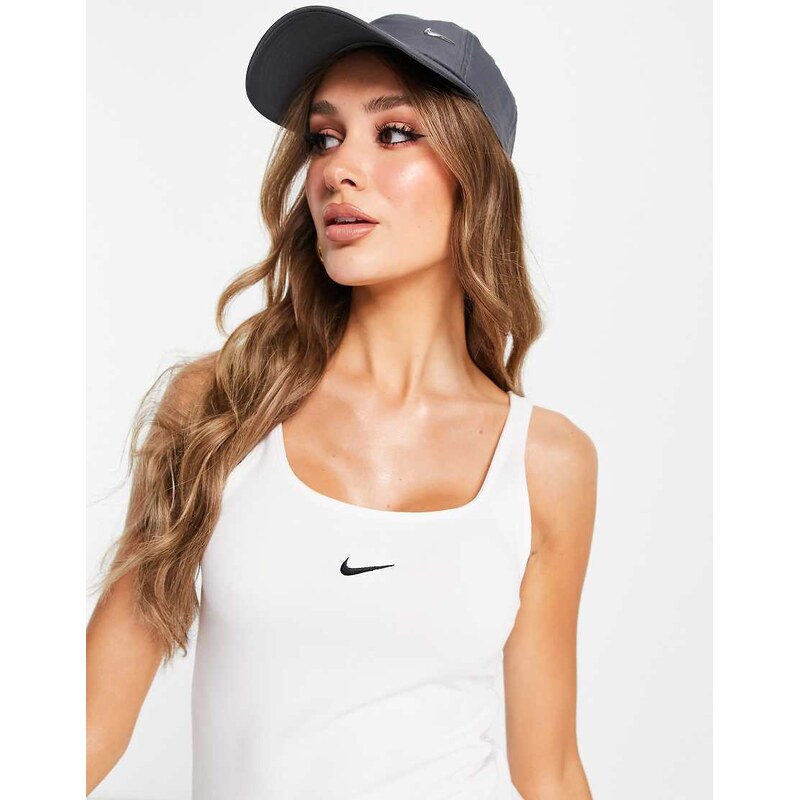 Nike Essentials cami top in white
