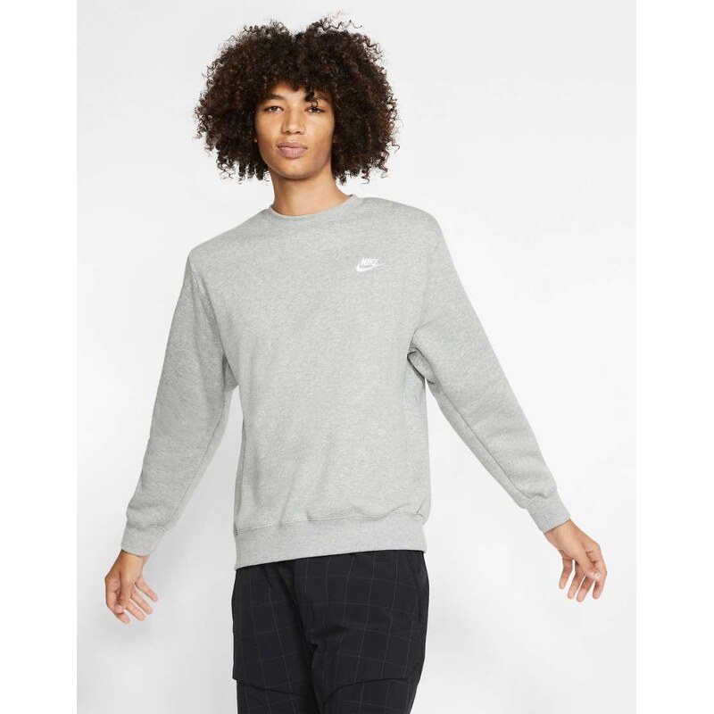 Nike Club sweatshirt in grey