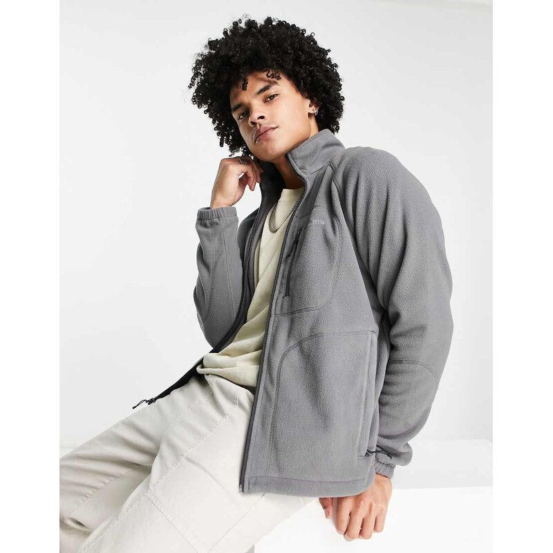 Columbia Fast Trek II full zip tech fleece in grey