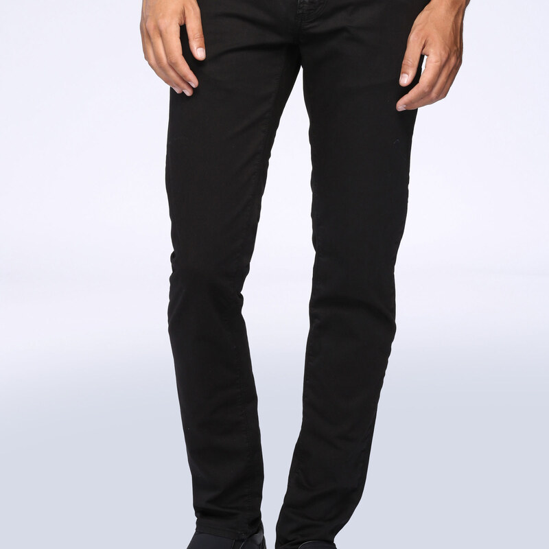 Morato Trousers - Cotton denim 5-pocket trousers with super skinny fit