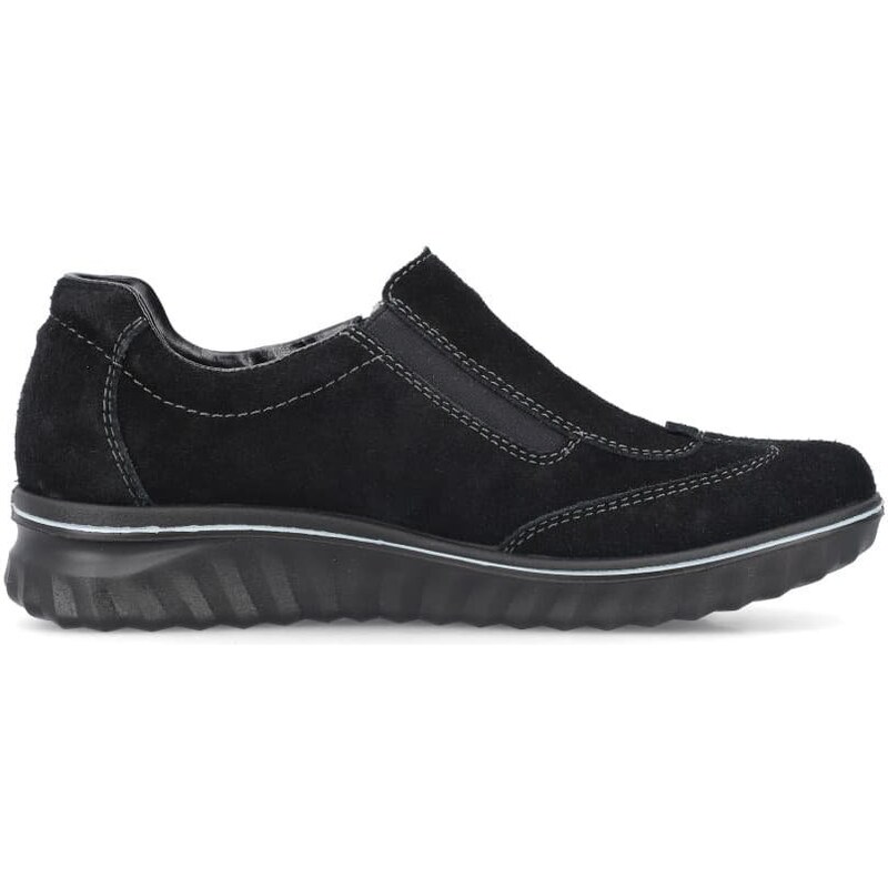 Polobotky RIEKER 59071-00 Černá