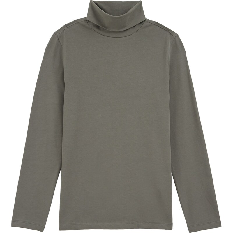 WE Fashion Tričko tmavě zelená