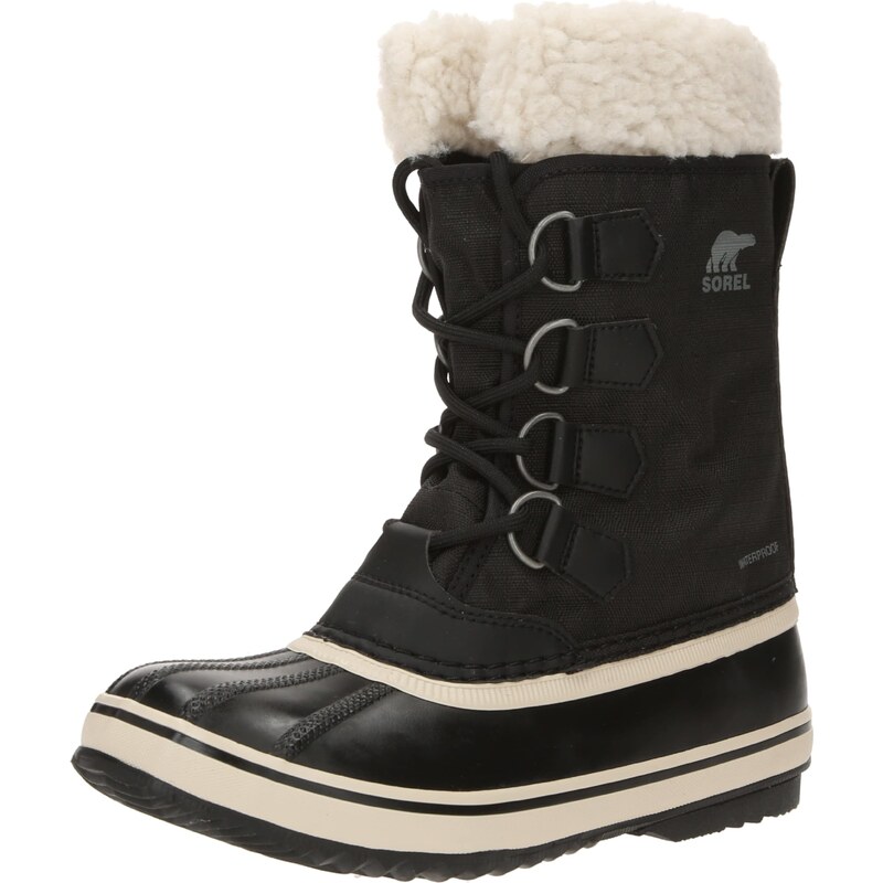 SOREL Sněhule Winter Carnival černá / offwhite 98929803