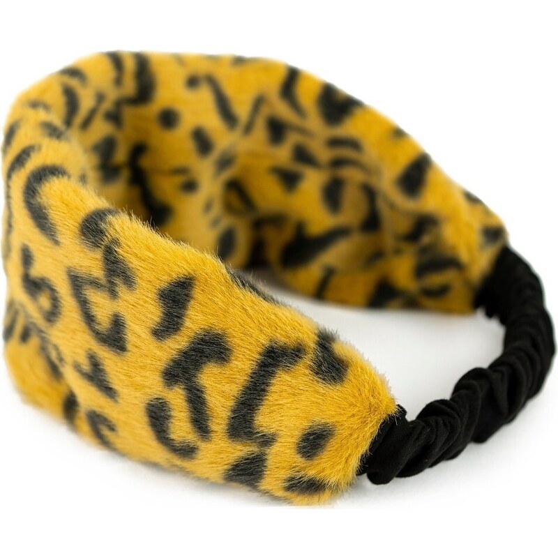 BASIC Čelenka s leopardím vzorem Fuzzy Leopard Art Of Polo 23472