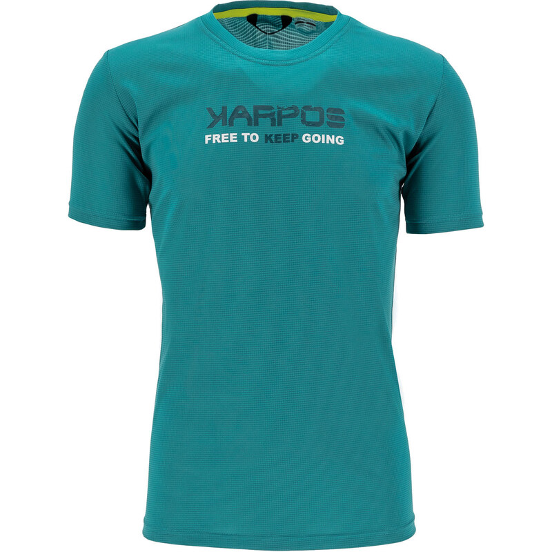 Karpos Val Federia Triko modrozelené print 1