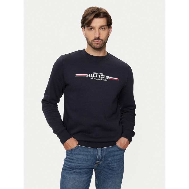 Tommy Hilfiger pánská tmavě modrá mikina