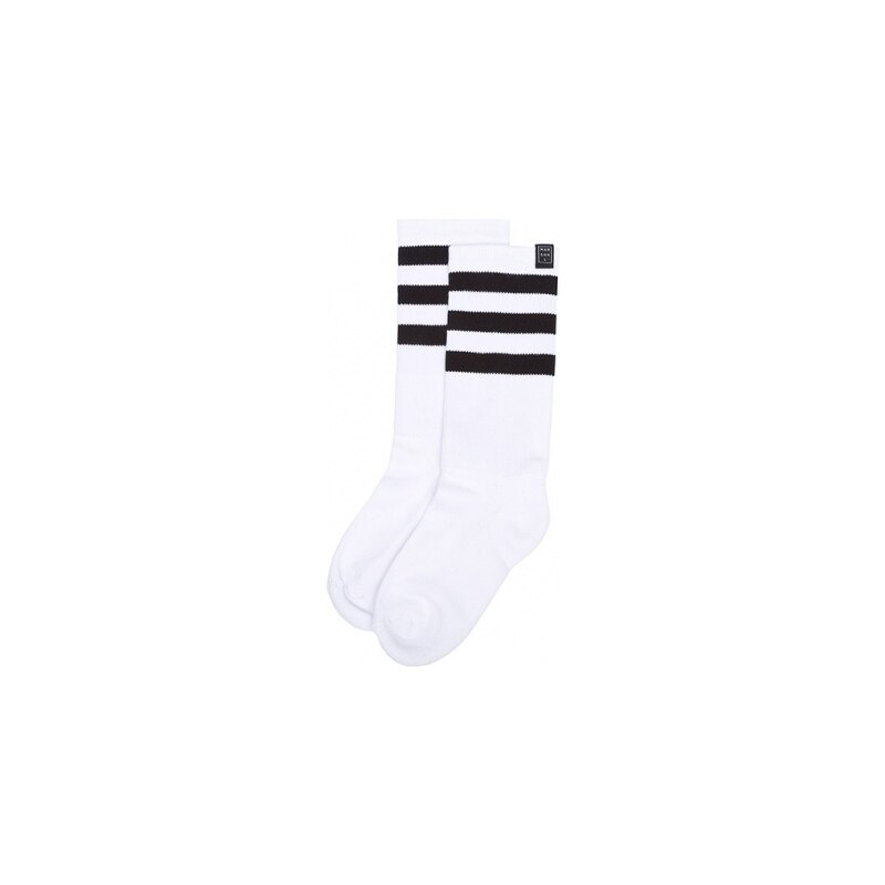 Ponožky Marshal Apparel Ankle Stripe Socks White