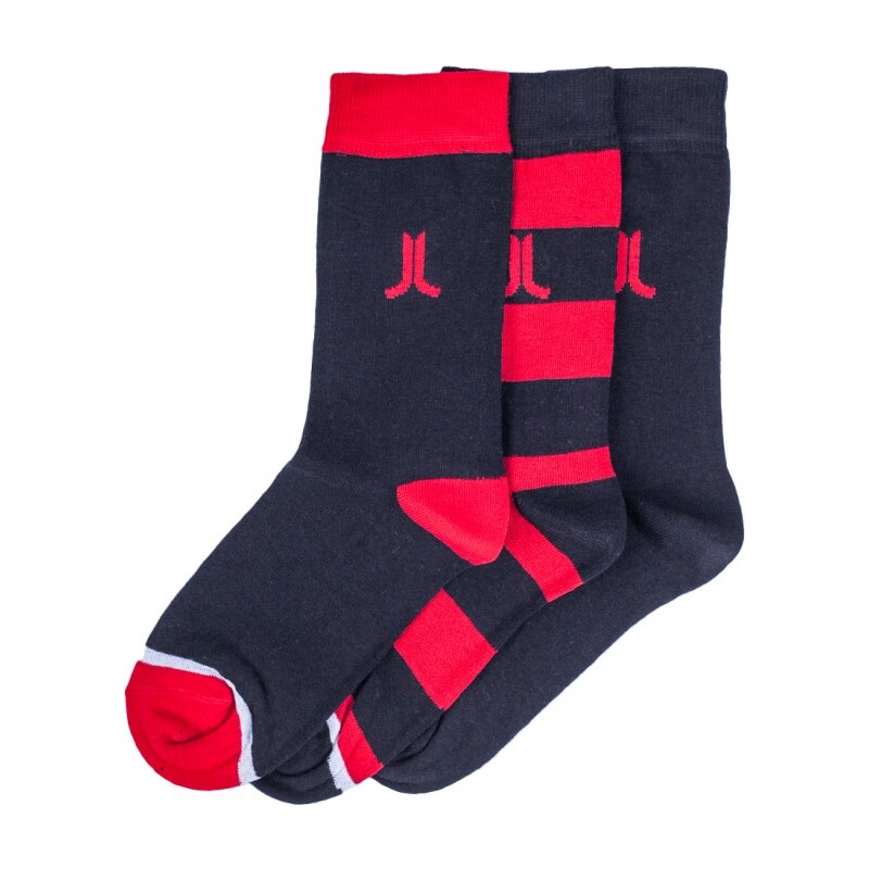 Ponožky WeSC Block stripe Black