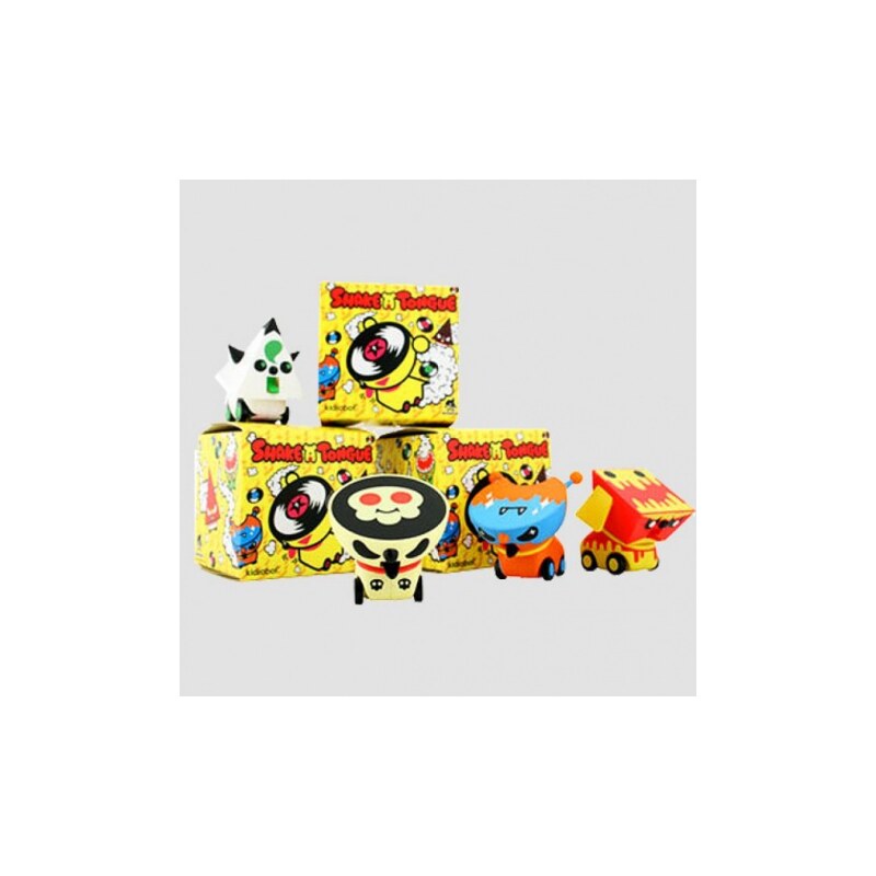 Vinyl Toy Kidrobot Shake-a-tongue car mini series