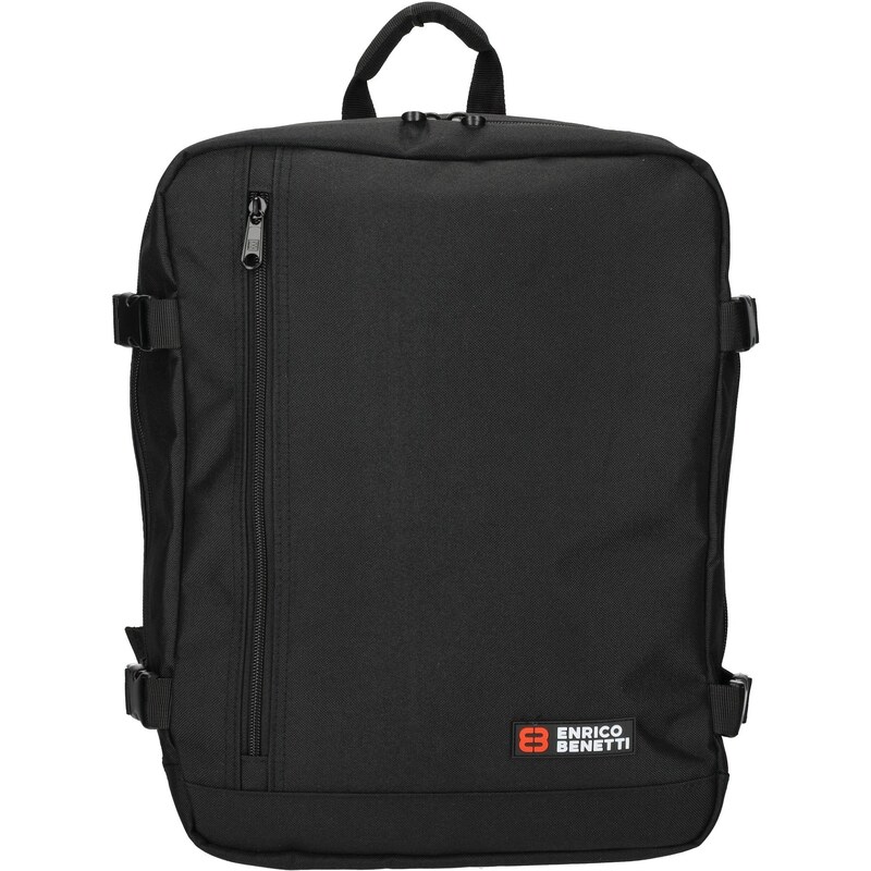 Batoh do letadla 40x30x20 Enrico Benetti Amsterdam 54687 Black
