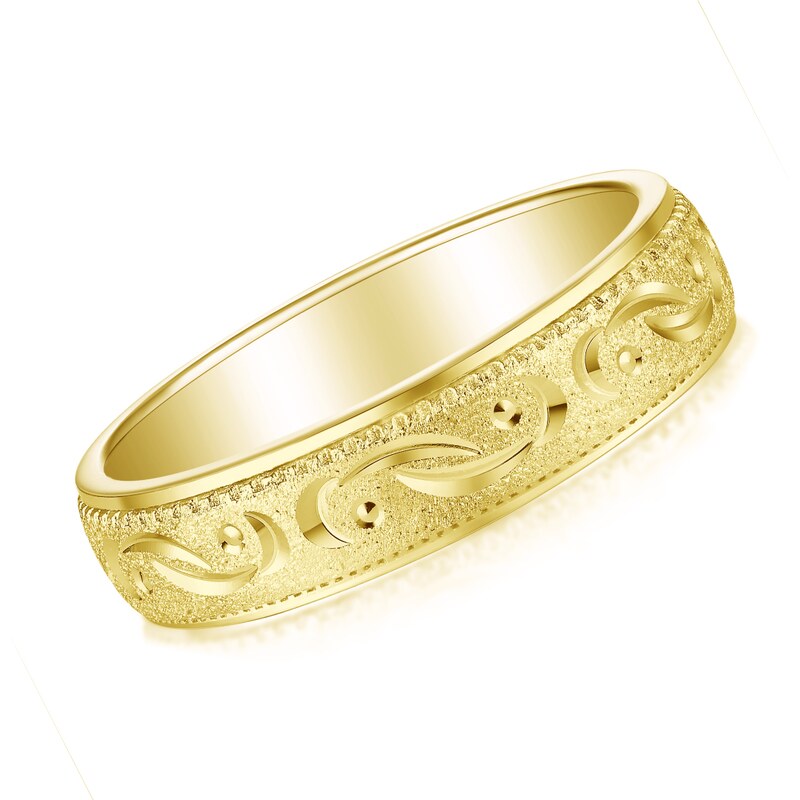 Olivie Snubní stříbrný prsten SINGAPUR GOLD 9044 99023171