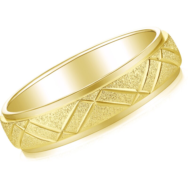 Olivie Snubní stříbrný prsten KÁHIRA GOLD 9038 99023165