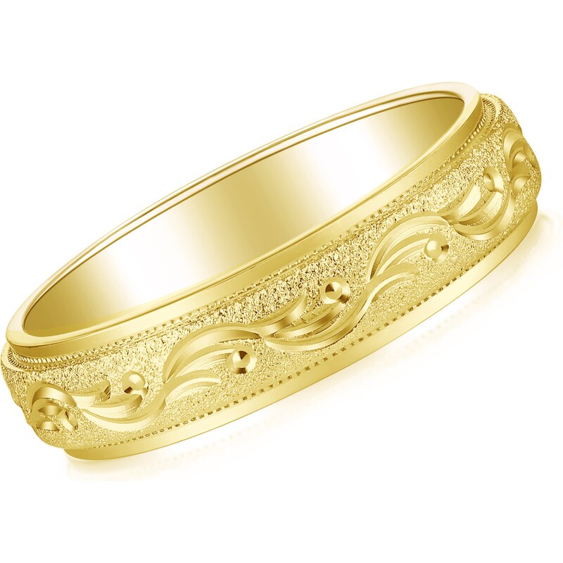 Olivie Snubní stříbrný prsten TOKIO GOLD 9047 99023174