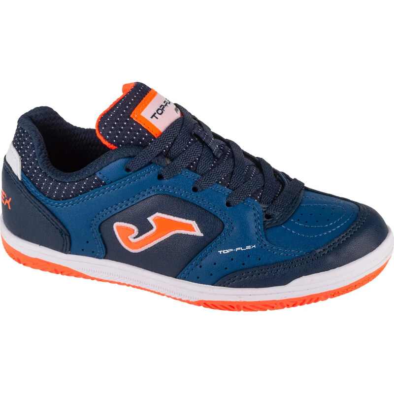 Tmavě modré chlapecké tenisky Joma Top Flex Jr 2433 IN Tmavě