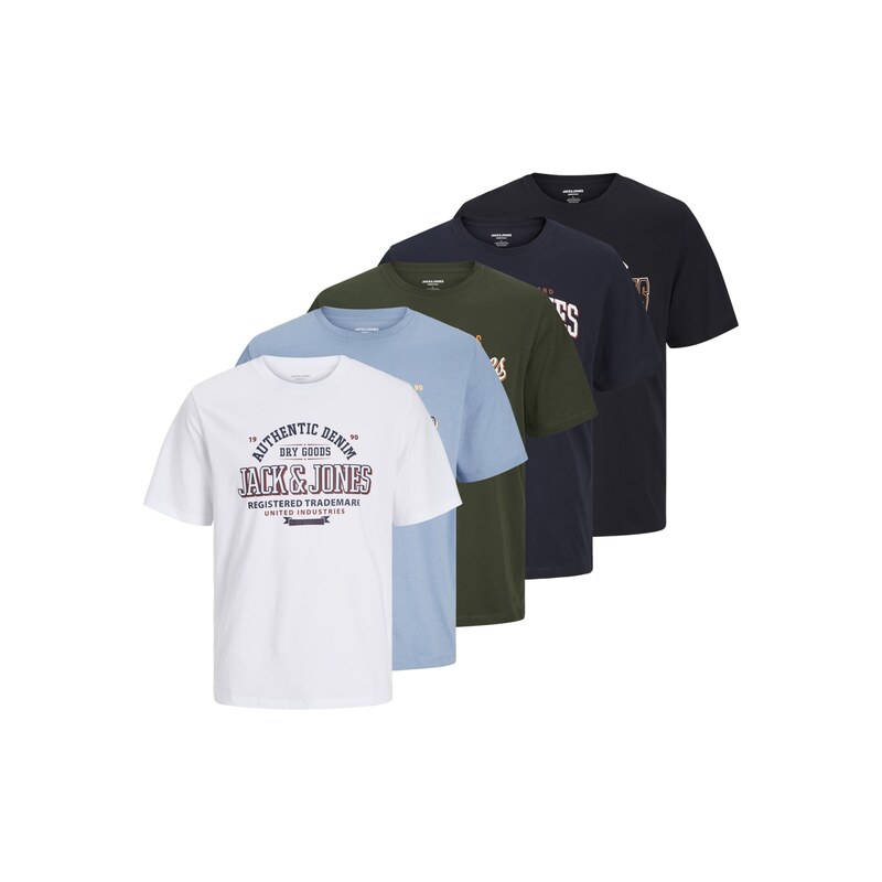 JACK & JONES Tričko mix barev