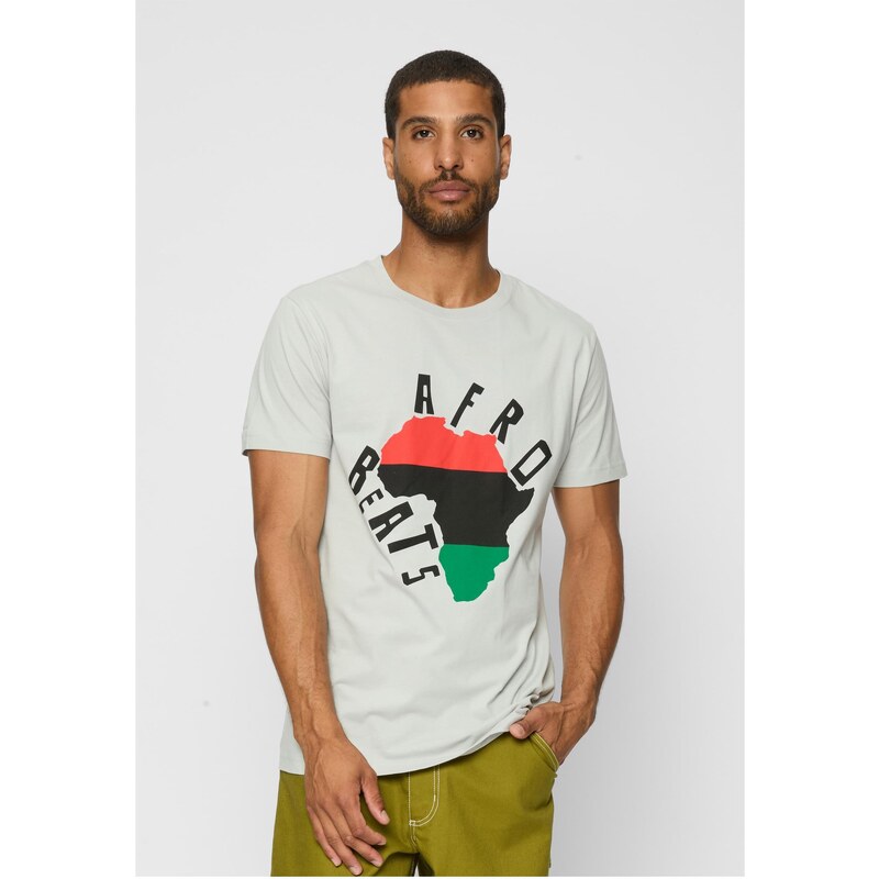 Mister Tee Afro Beats Tee lehký asfalt