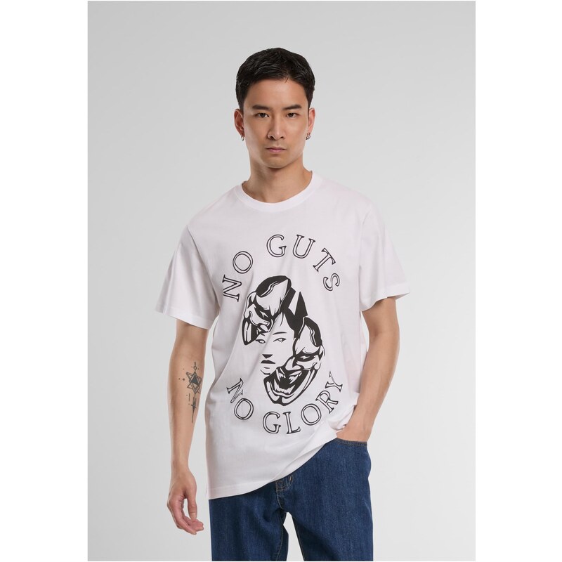 Mister Tee Bílé tričko No Guts No Glory Tee