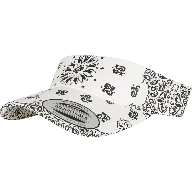 Flexfit Visor Bandana Print bílá