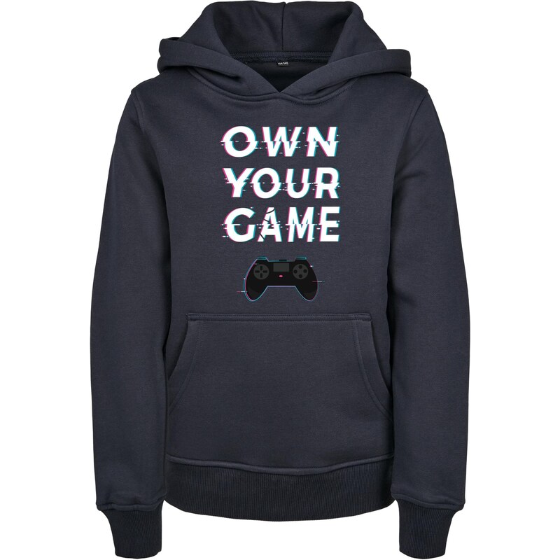 Mister Tee Kids Own Your Game Hoody námořnictvo