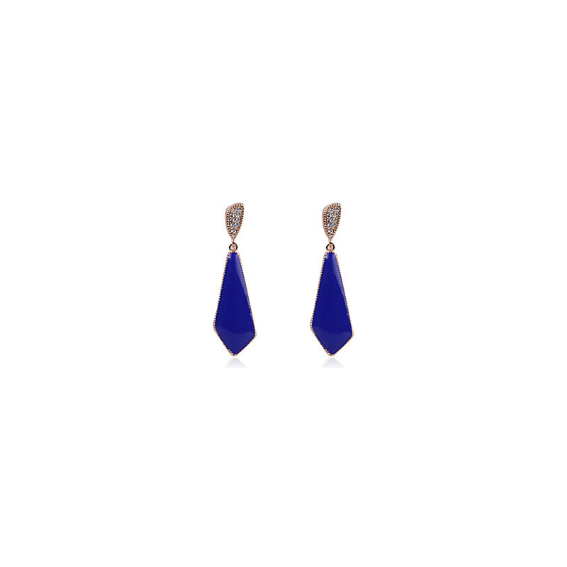 LightInTheBox Fabulous Alloy Crystal Blue Earrings