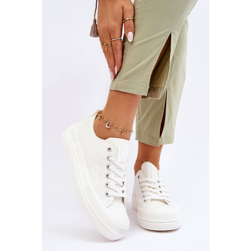 Dámské tenisky BIG STAR SHOES Ecru