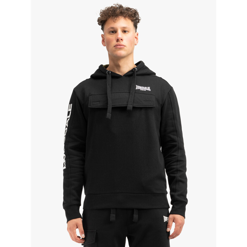 Lonsdale Mens hooded sweatshirt regular fit 99103427