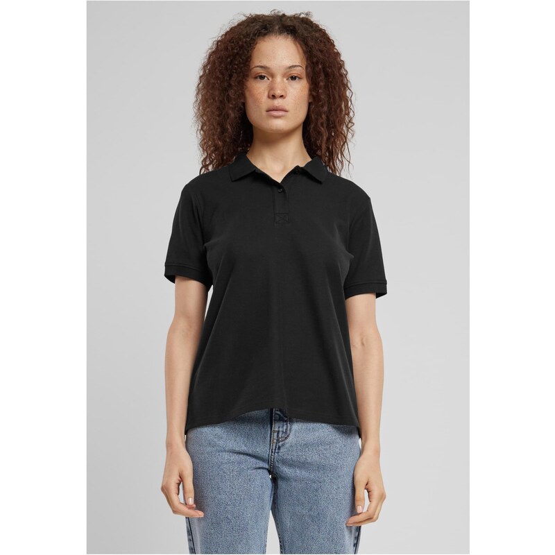 Urban Classics Dámské polo tričko černé