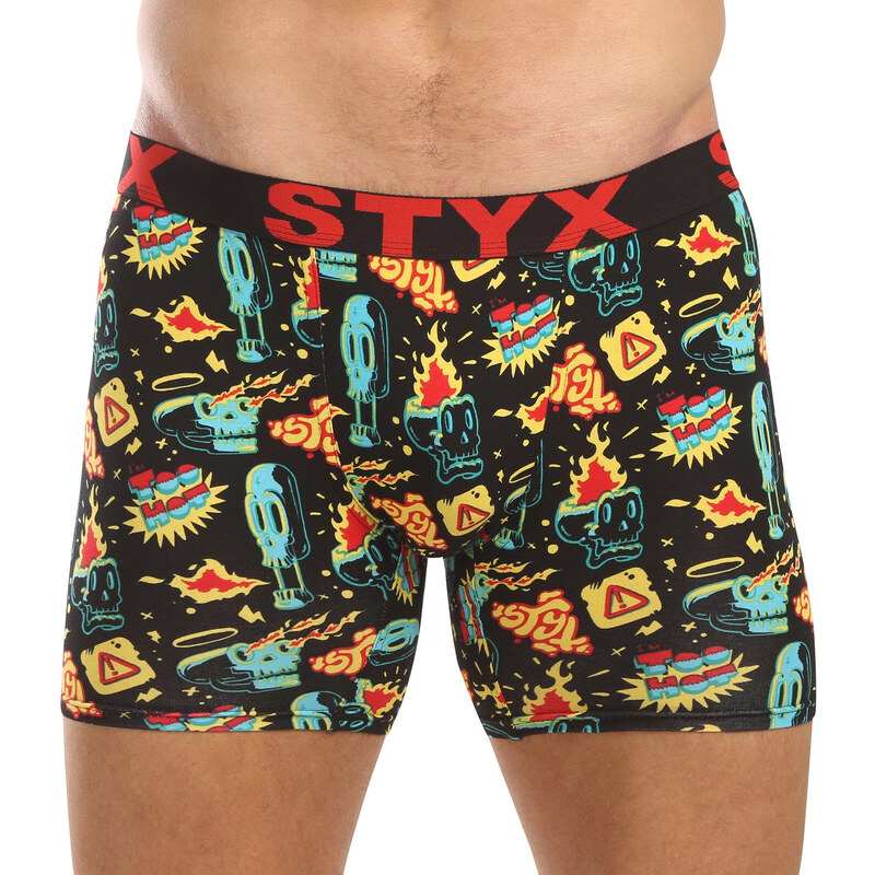 Pánské boxerky Styx long art sportovní guma toohot (UN1458)