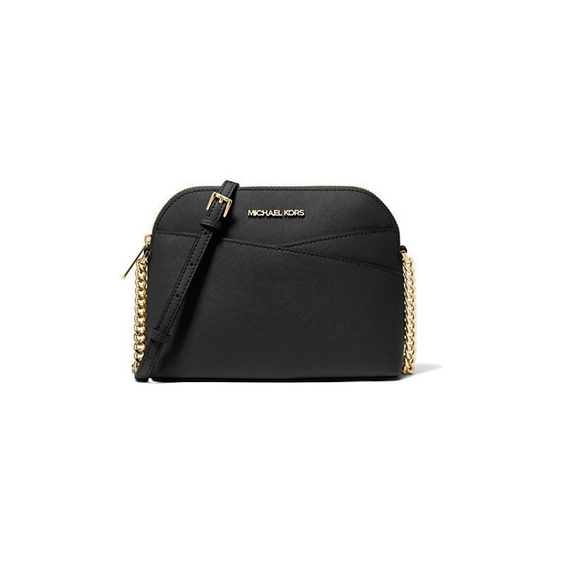 Michael Kors jet set travel medium dome crossbody černá