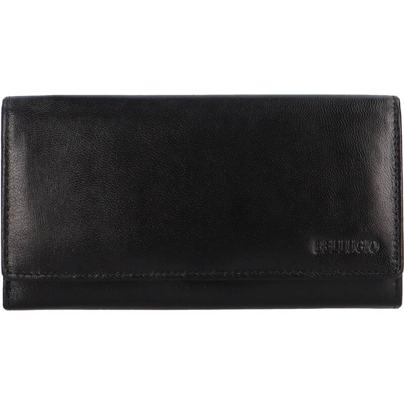 Dámská kožená peněženka černá - Bellugio Giacomo černá 99142655