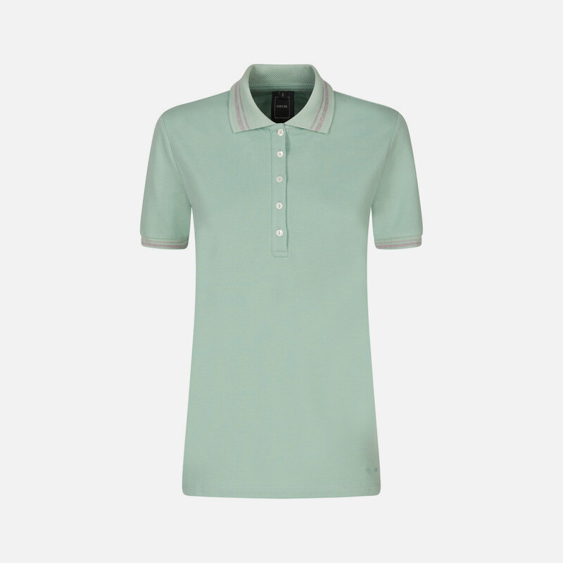 Tyrkysové dámské polotričko Geox Polo - Dámské 106968937