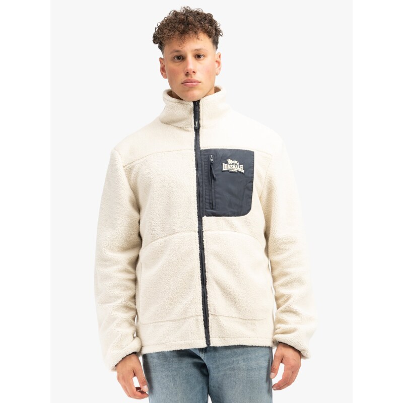 Lonsdale Mens sherpa jacket regular fit
