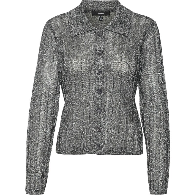 VERO MODA Kardigan VMMiles čedičová šedá