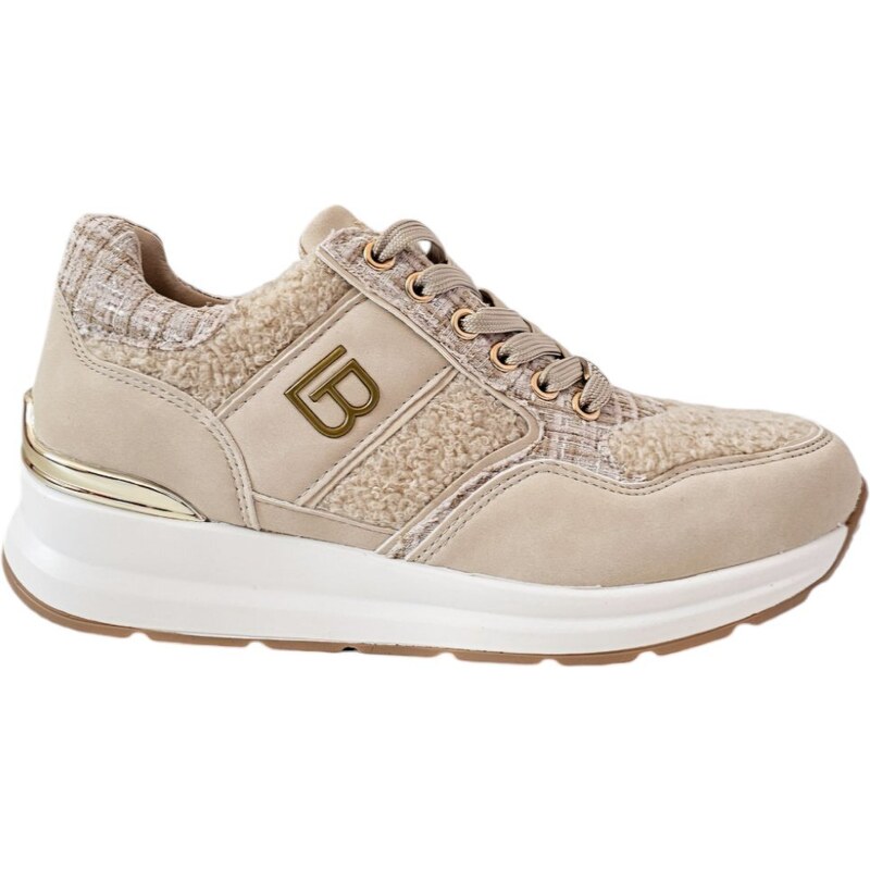 Tenisky Laura Biagiotti VL Nubuk Beige 99136159