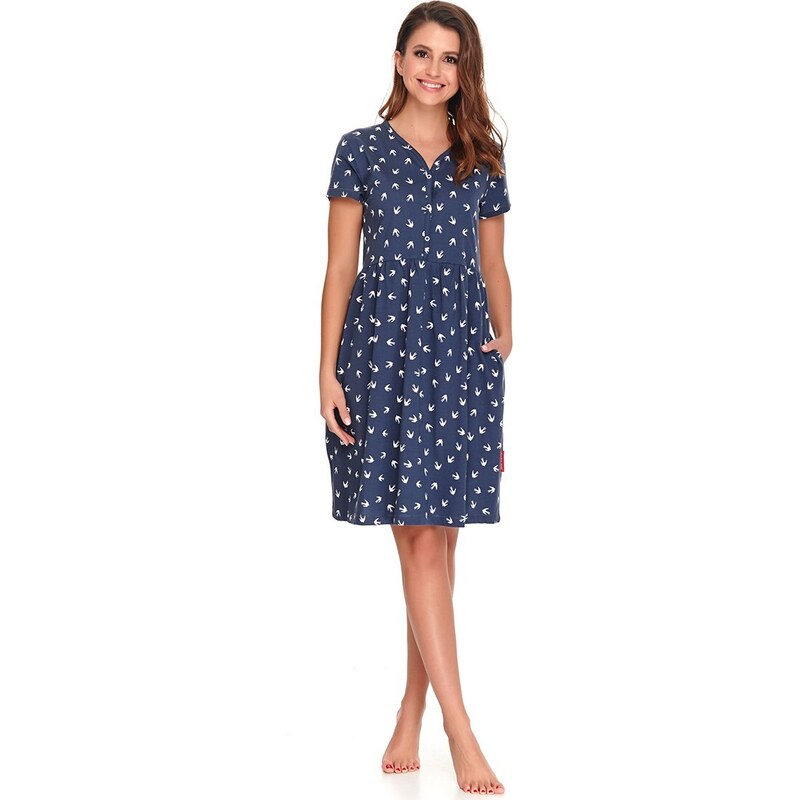 Noční košile DOCTOR NAP TCB.9927 DEEP BLUE