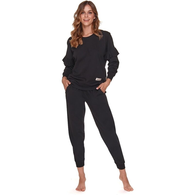 Dámské pyžamo DOCTOR NAP PM.4351 BLACK 94823463
