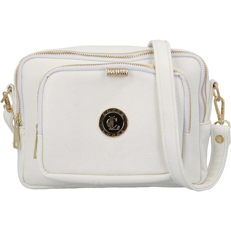 Dámská crossbody kabelka bílá - Locca Makarie bílá
