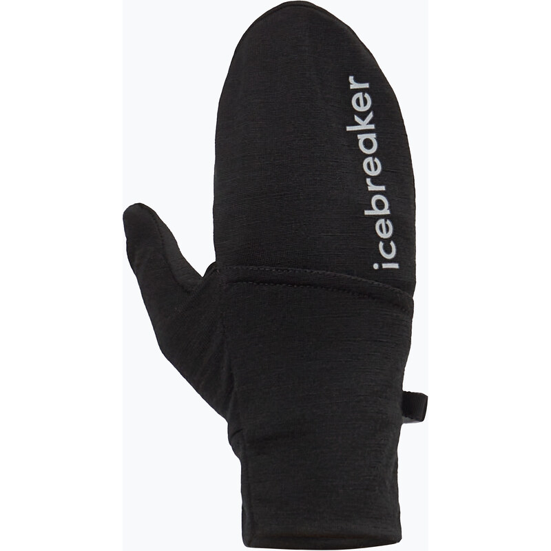 Trekingové rukavice Icebreaker Merino Sierra Convertible Mitten black 99169002