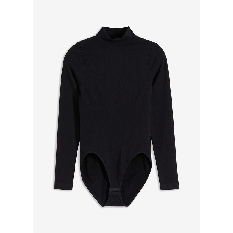bonprix Stahovací seamless body, střední stahovací efekt černá Žena 99161824
