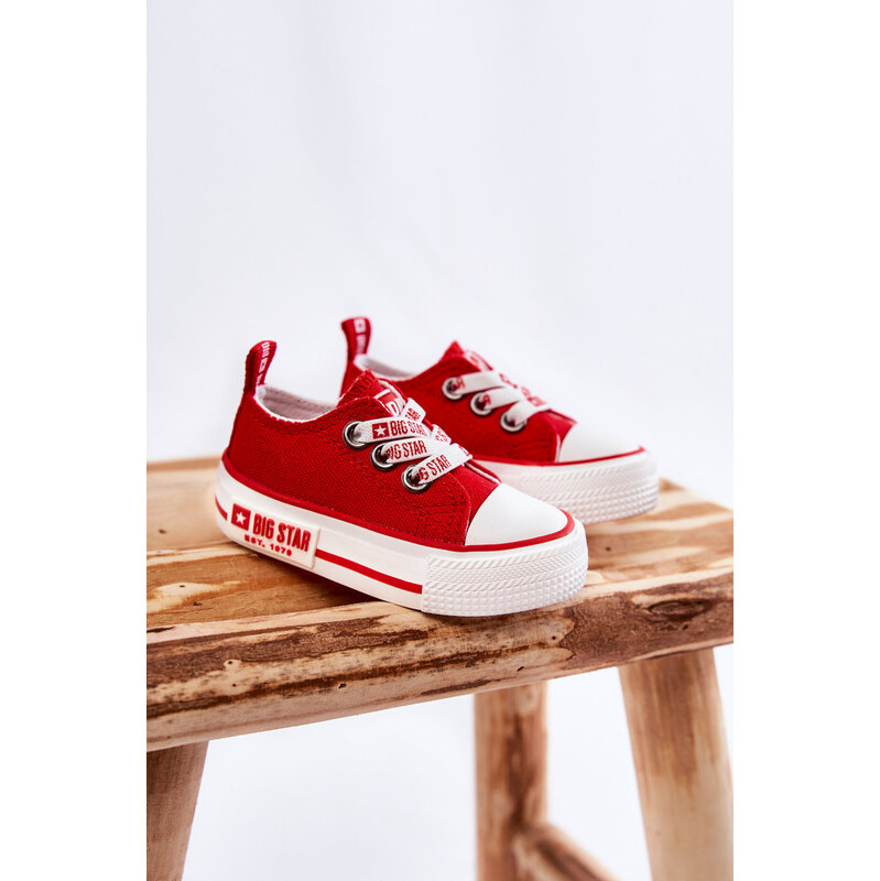 BIG STAR SHOES Dětské látkové tenisky BIG STAR
