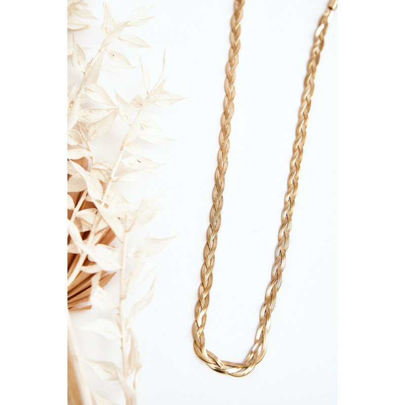 Glam Chic Elegantní zlatý náhrdelník