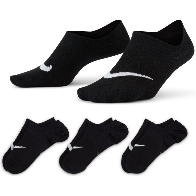 Nike Everyday Plus Lightweight BLACK/WHITE