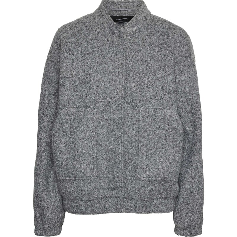 VERO MODA Přechodná bunda 'Amber' šedá