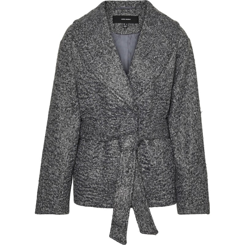 VERO MODA Přechodná bunda VMElitebergen tmavě šedá 101858445
