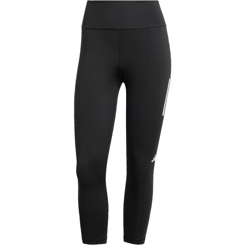 ADIDAS PERFORMANCE Sportovní kalhoty Own The Run černá / bílá