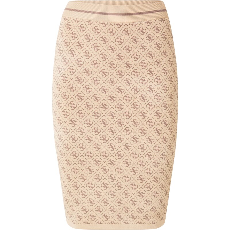 GUESS Sukně LISE umbra / cappuccino 99167627