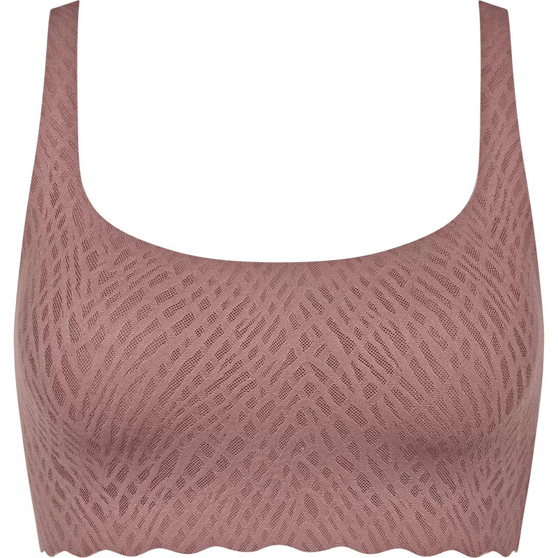 Dámská podprsenka ZERO Feel Bliss Top - BROWN - hnědá 1141 - SLOGGI 106237667