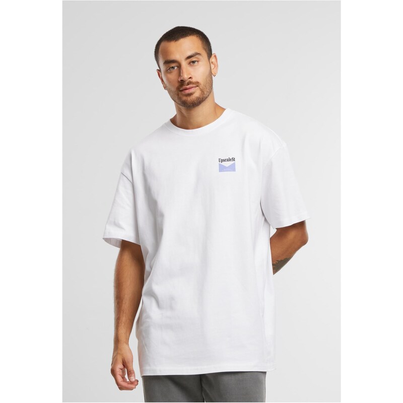 Mister Tee Pánské tričko Live Bold Oversize bílé