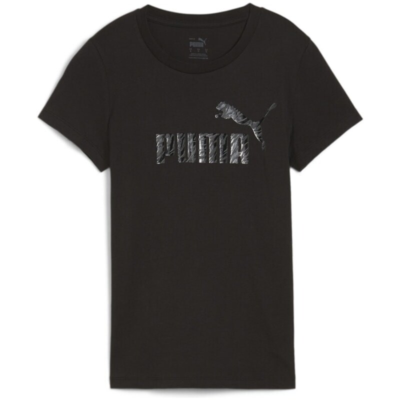 Puma ESS+ ANIMAL Tee black
