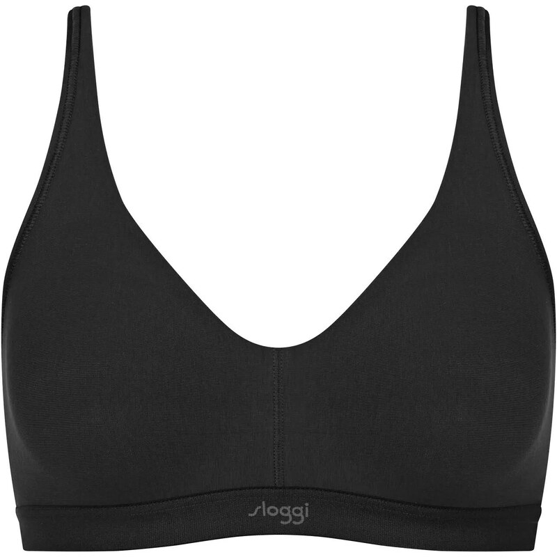 Dámská podprsenka EVER Ease Soft bra - BLACK - černá 0004 - SLOGGI 104414622